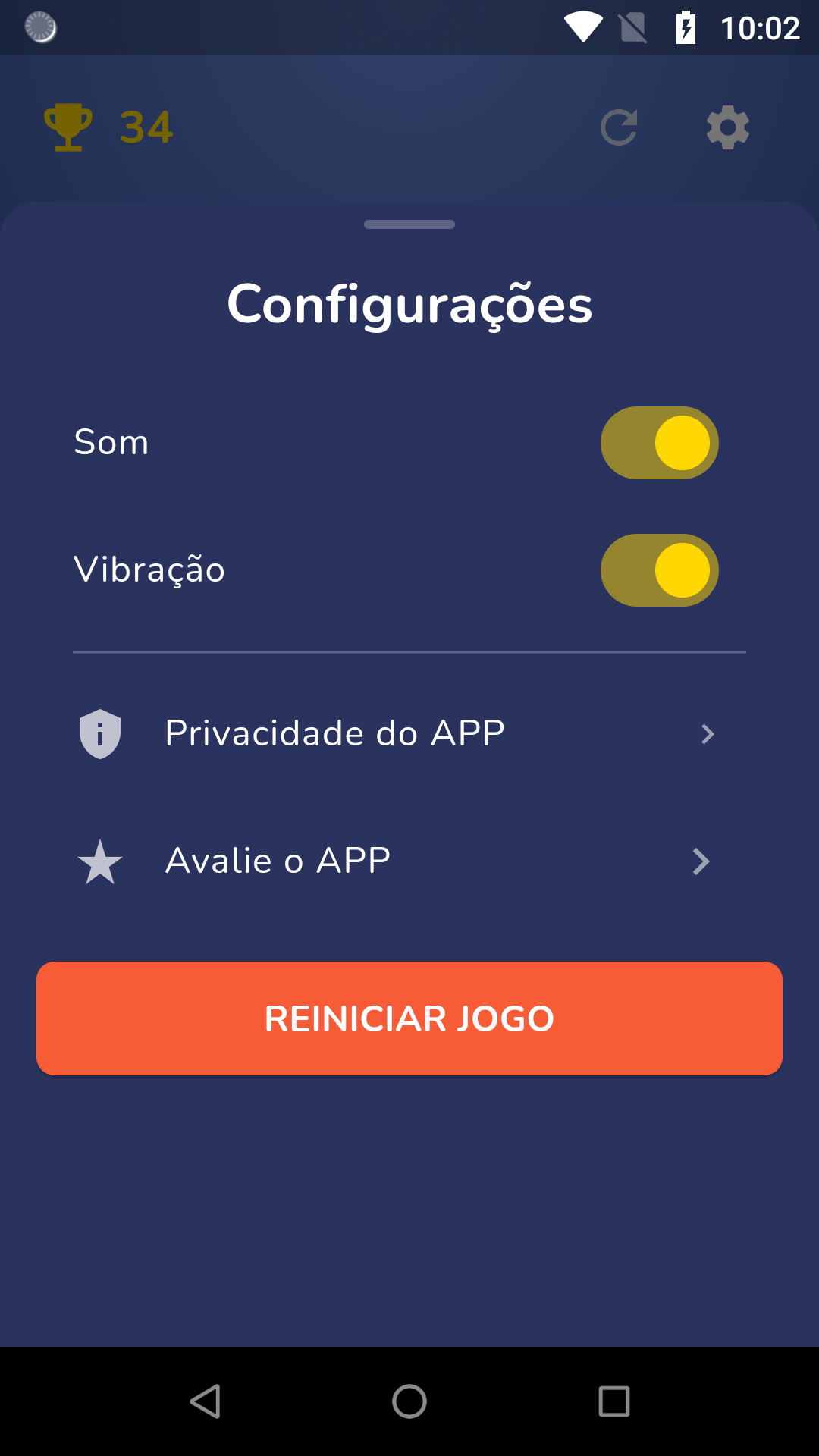 Tela de tutorial do Blokara